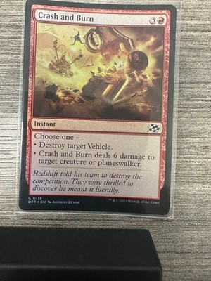 Crash and Burn DFT C NM