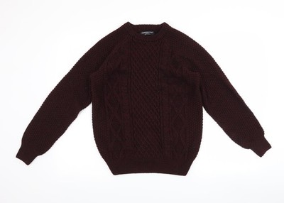 Lila Pullover Pulli Herren UK Größe S Zedernholz State