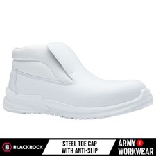 Blackrock White Safety Work Boots Steel Toe Cap Food Medical Lab Catering SRC01