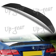 For 2007-2013 BMW 3-Series Coupe E92 W-Power Matt Black Rear Trunk Lid Spoiler