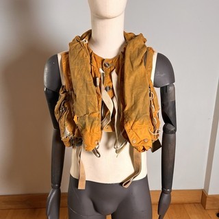 RAF PILOTS LIFE PRESERVER P FRANKENSTEIN & SONS 1950sMAE WEST LIFE PRESERVER