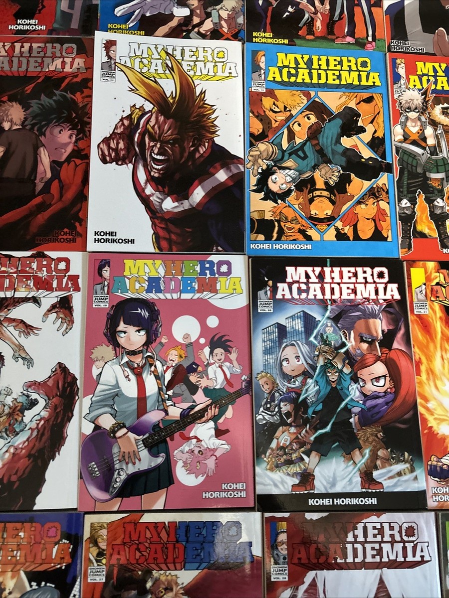 My Hero Academia Manga Series, Vol. 1-30 | eBay