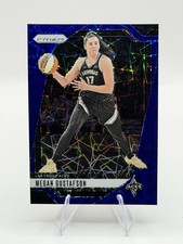Megan Gustafson Blue Velocity Prizms 2024 Panini Prizm WNBA #78 Las Vegas Aces