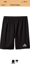 NWT adidas Boys Parma Shorts size large dri-fit elastic waist athletic shorts