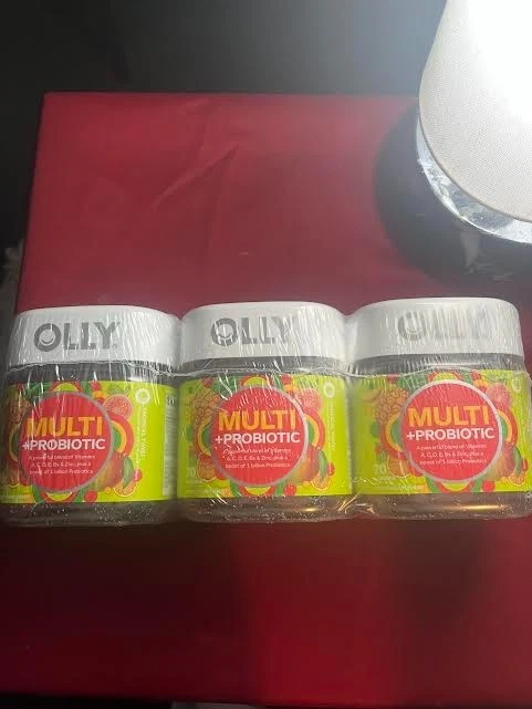 Gomitas probióticas Olly Multi 70 unidades vitaminas diarias apoyo inmunológico digestivo... Foto 2 de 3