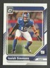 2024 Donruss Optic Football NFL Base Cards #149 Isaiah Simmons Giants 