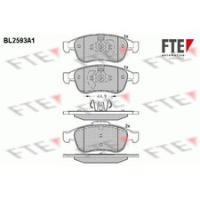Kits de frein Dacia DOKKER