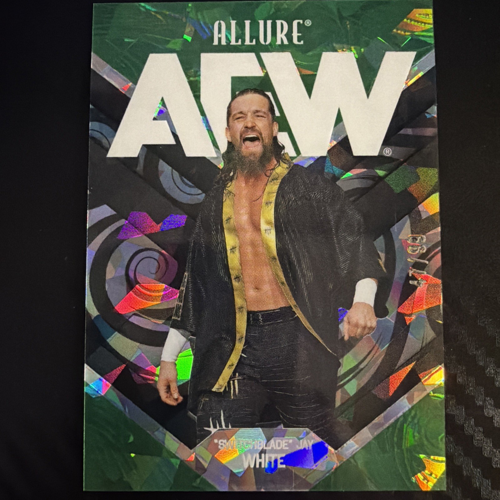 2026 AEW Upper Deck Allure Green Quartz Jay White 47/99