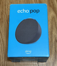 Amazon Echo Pop Smart Speaker Alexa Full sound New Sealed Black