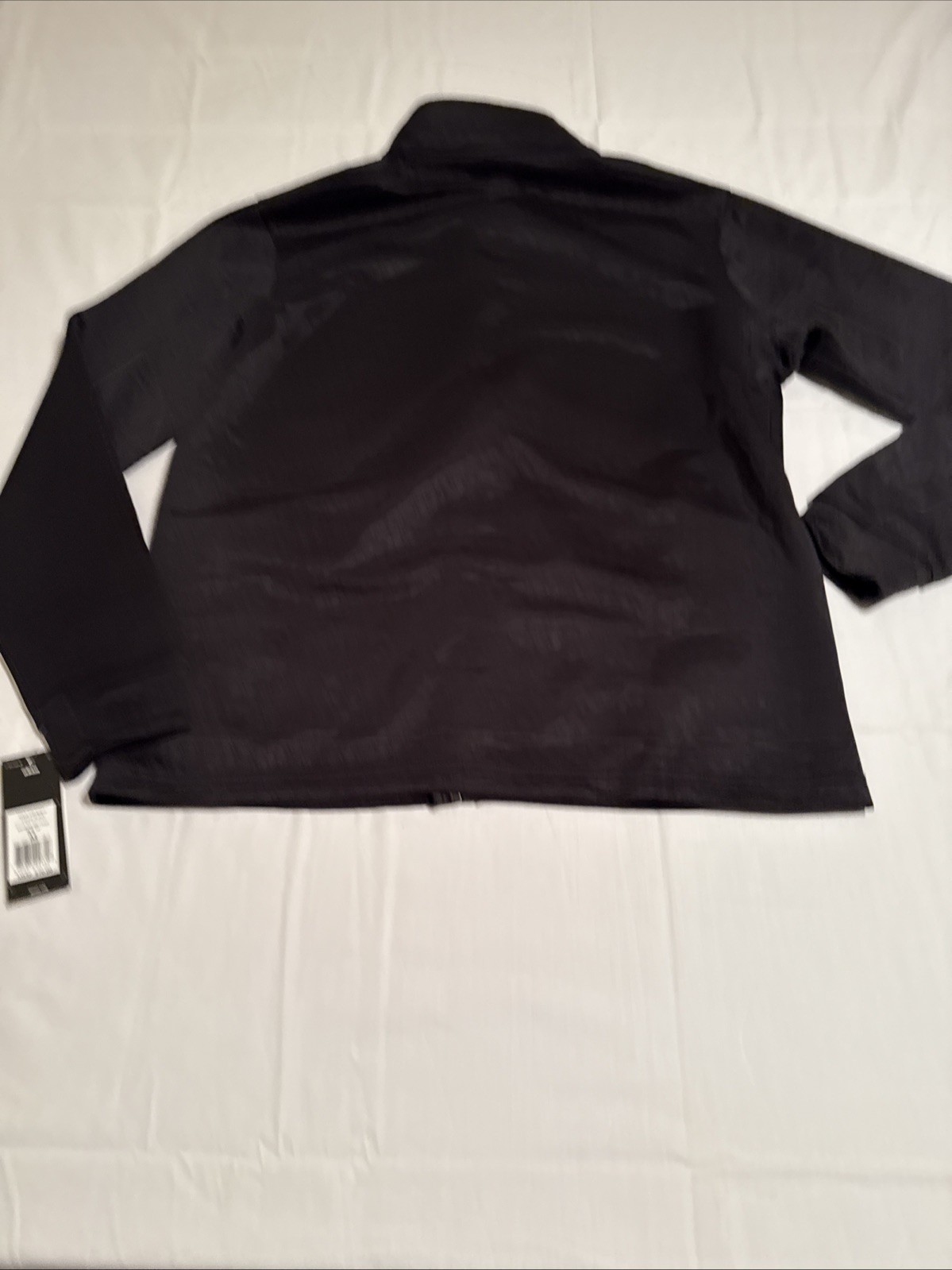 GOLF JACKET Mens MEDIUM Adidas Coat Zip Up, Black,  RETAILS $70 NWT thumbnail 9