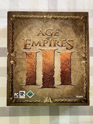 Age of Empires III 3 Collectors Edition komplett Big Box für PC Spiel CD 2005