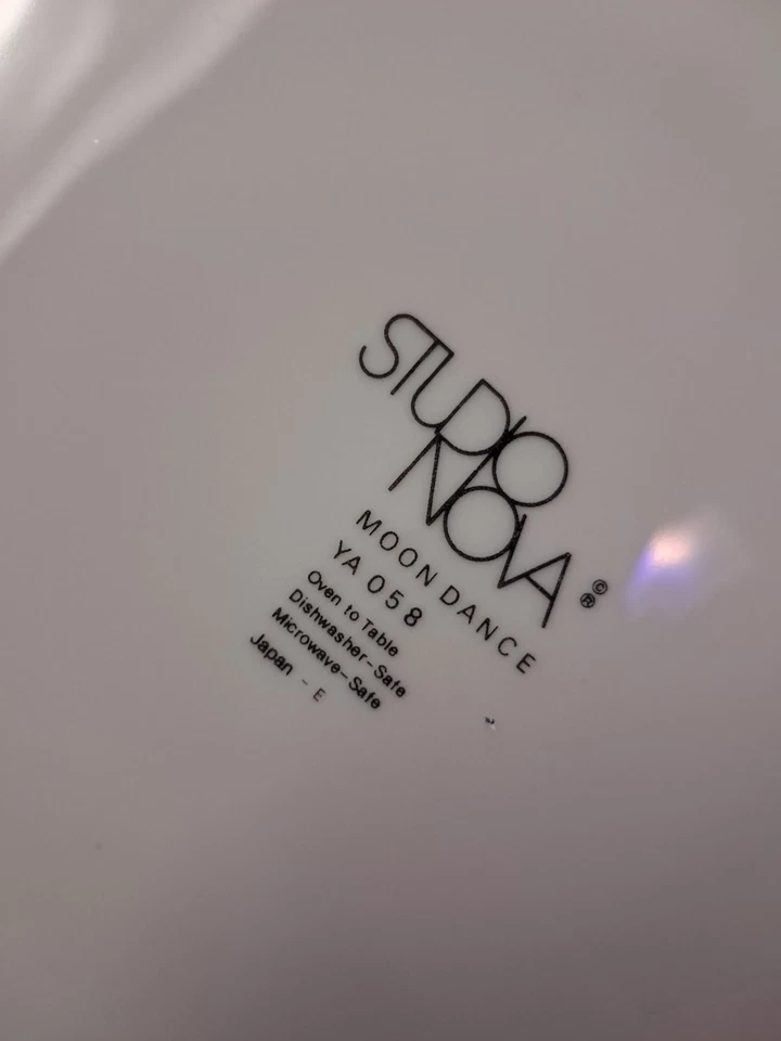 5 обеденных тарелок Studio Nova MOON DANCE 10,75 дюйма YA058 ацтекский геометрический б/у в отличном состоянии 202 - Изображение 3 из 4