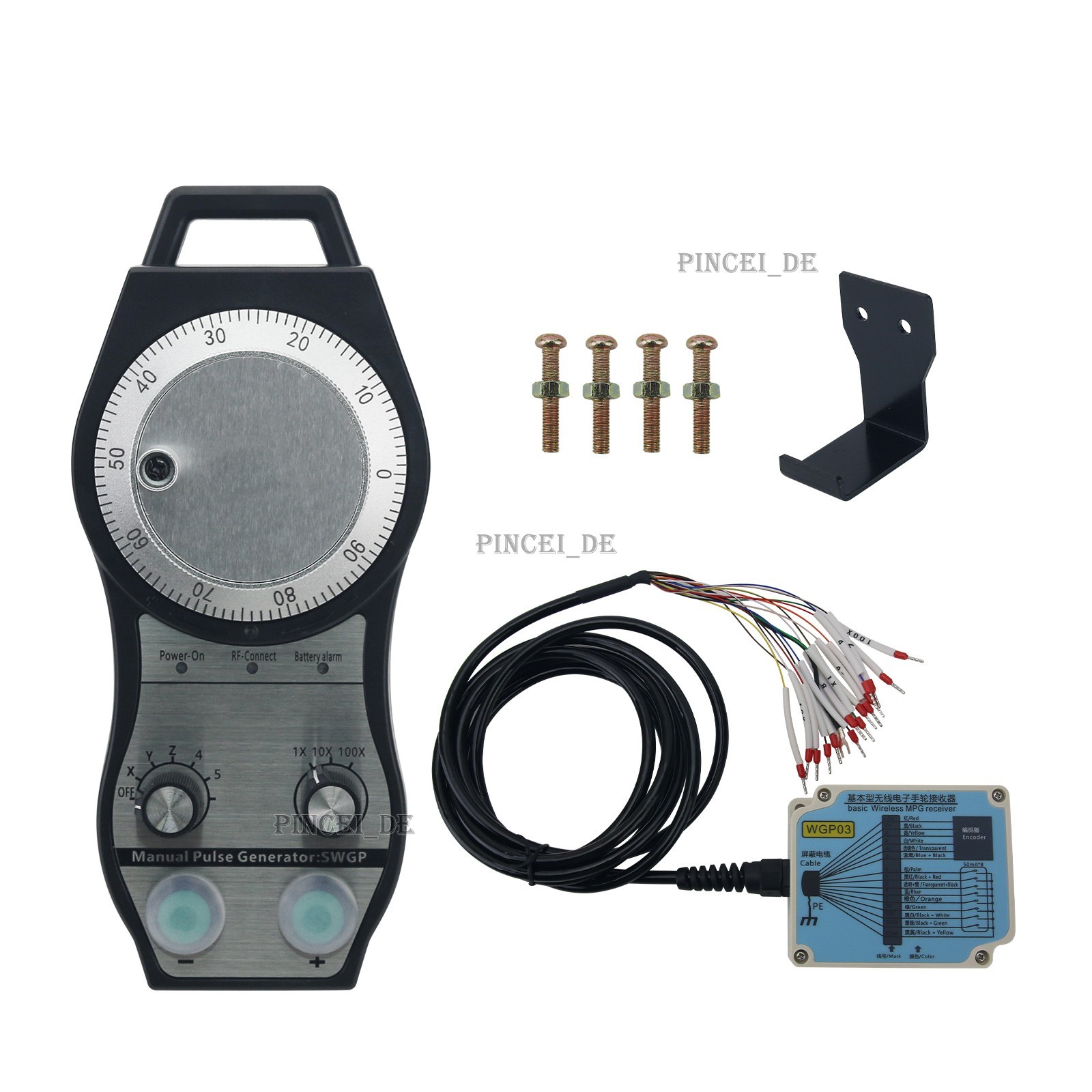 SWPG Electronic Handwheel 5 Axis Control Wireless MPG CNC Manual Pulse Generator