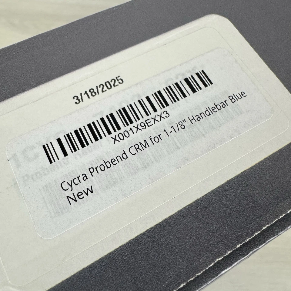 Cycra Ultra Probend CRM Wrap Around Handguards White/Blue for 1 1/8 Handlebars - Image 2 of 4