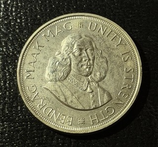 South Africa 1964 50 Cents Silver Coin