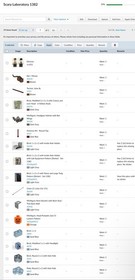 LEGO Studios Scary Laboratory 1382, Build 95% Complete, Some Figures.  Read