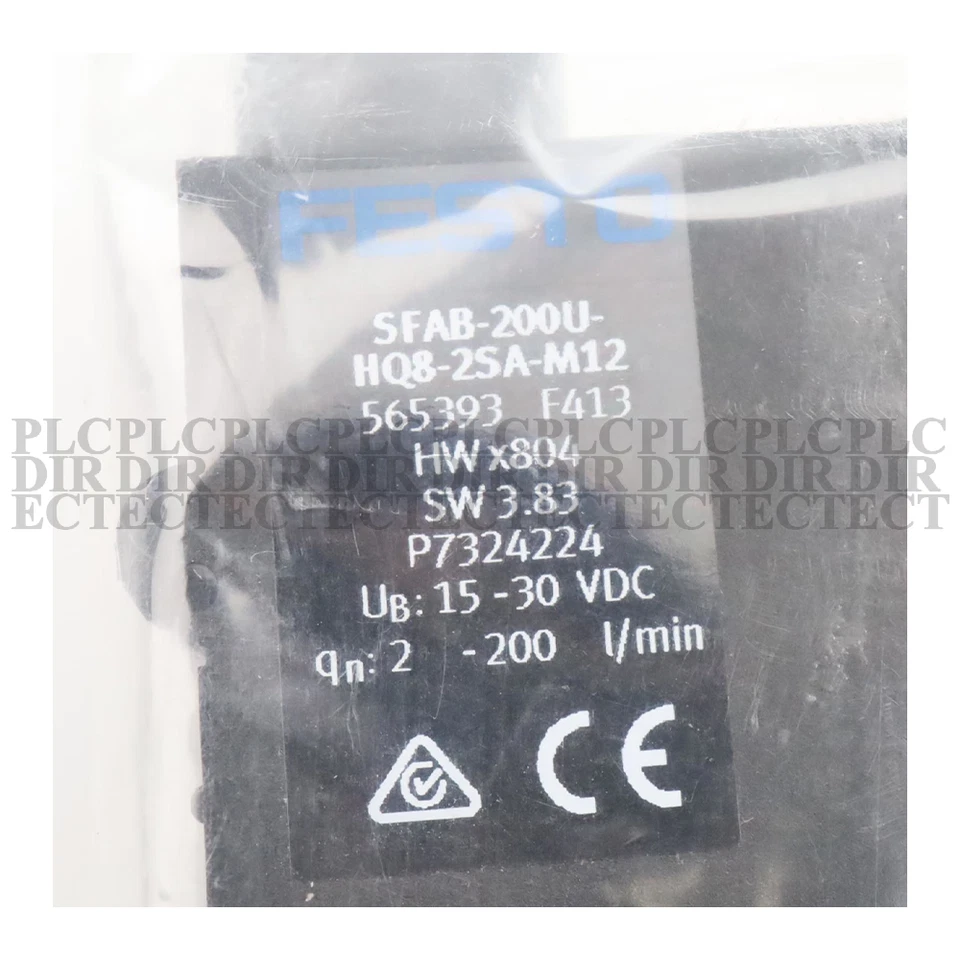 Nuevo sensor de flujo FESTO SFAB-200U-HQ8-2SA-M12 565393 Foto 3 de 4