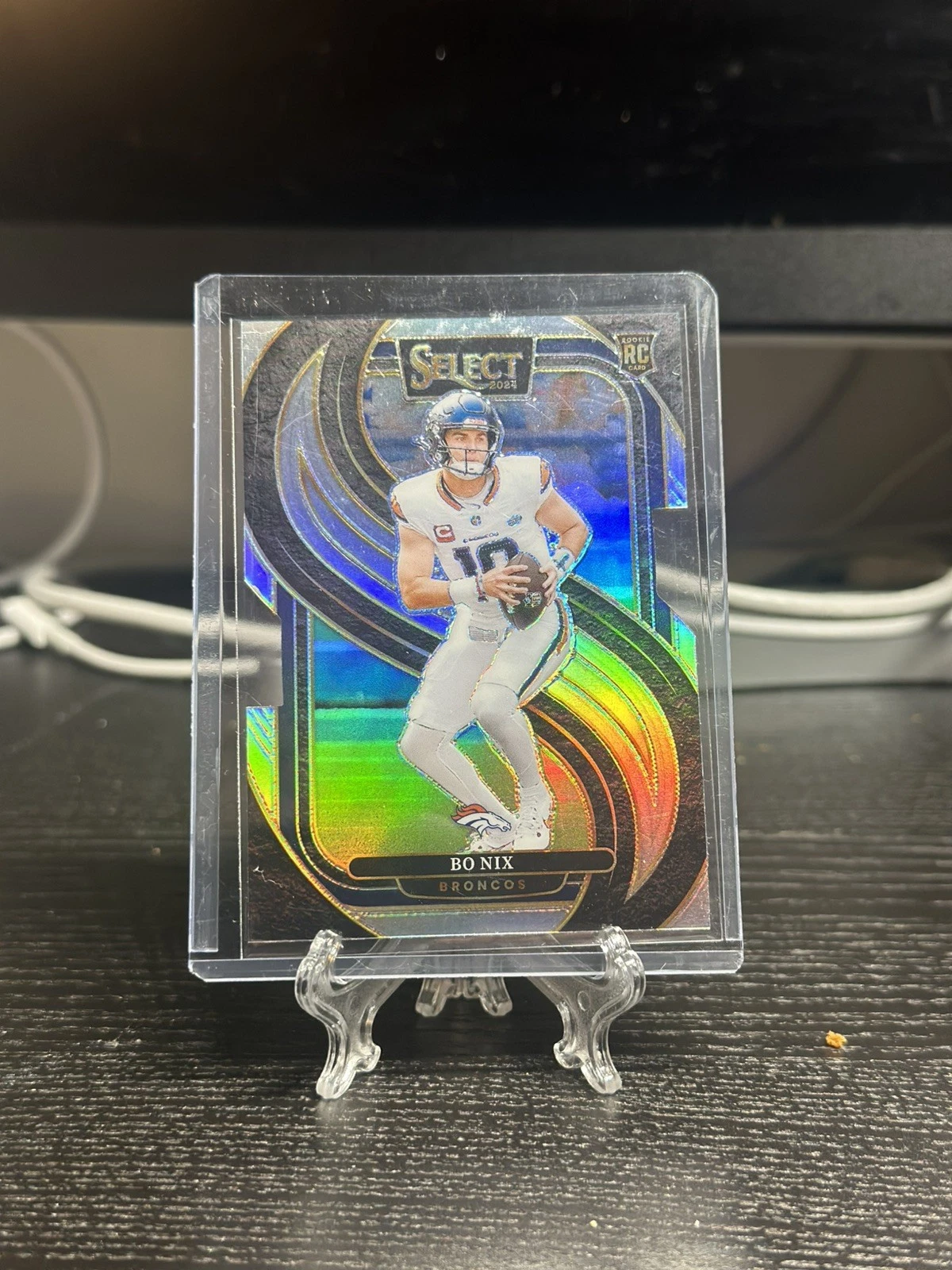 nicknicknick★iiyamaXUB2493HS-B4 24インチ Bo Nix 2024 Select #221 Club Level Neon Green Shock /499