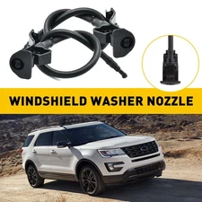 2X Wiper Washer Nozzle Sprayer For Ford Mustang 2010-2014 Explorer 2011-2018 MK5