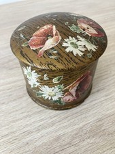 Rare Vintage Victorian Papier Mache Vanity Box, 19th Century Boudoir Collectible
