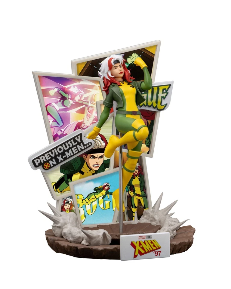 Rogue D-Stage PVC Diorama X-Men '97 Limited SDCC Exclusive Figure 16cm - Image 4 of 4