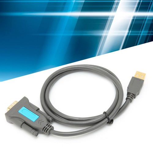 Mindpure Serial Port Cable US015 USB To DB9 RS‑232 Male To Male Computer Conv CB - Afbeelding 5 van 23