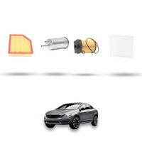 Hoffcar Wartungsset - 4 Filter FüR Volvo S60 II V60 Cross Country 2.0 T5 162Kw