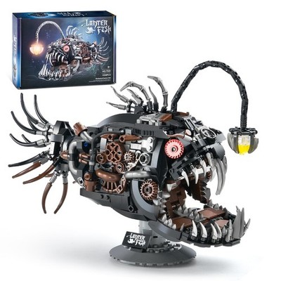 Mechanical Fish Building Sets,Ocean Animal Collection Toy,Adults Home or Offi...