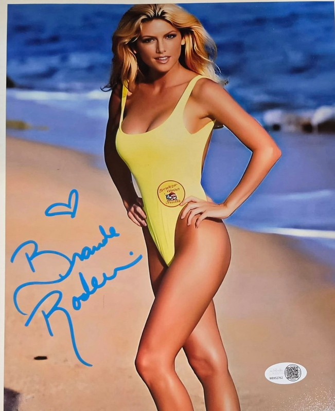 Brande Roderick autographed signed 8x10 Photo JSA COA Sexy Hot Playboy