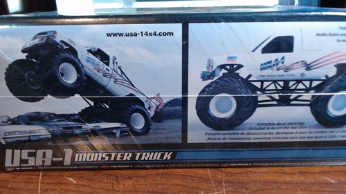 1988 CHEVY SILVERADO USA-1 MONSTER TRUCK AMT OPEN BOX 1/25 NEW FACTORY SEALED - Picture 4 of 5
