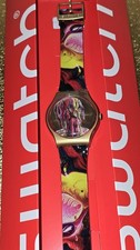 Swatch Originals WE'RE ALL GONNA DIE FORRON Watch 42mm SUOZ115 New In Box