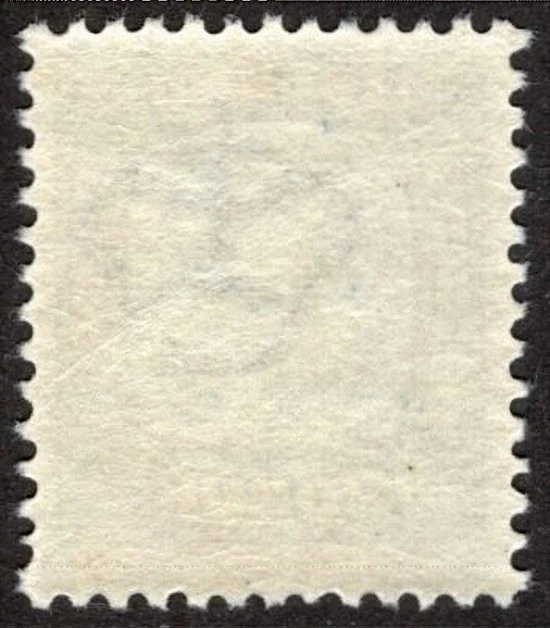 ICELAND 1907-08, SC-79, F MH* 20 aur P-13, Two Kings scv $32.50 *Bay Stamps* - Image 2 of 2