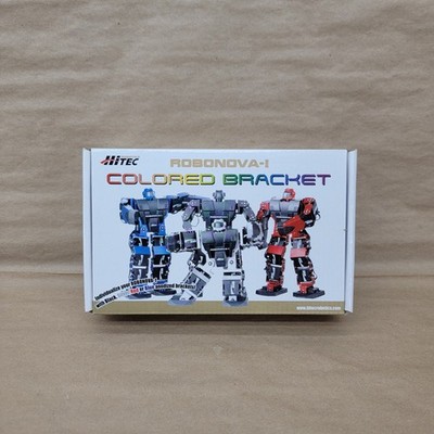 Hitec Robotics Robonova-1 Blue Anodized Bracket Set Rare 