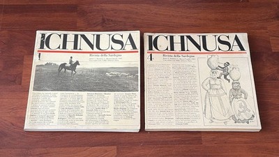 ICHNUSA ZEITSCHRIFT VON SARDINIEN NUMMERN 1 und 4-EDES VERLAG 1982