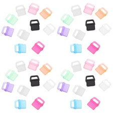 50 Pcs Charging Port Protector Cap Plastic Dust-proof Plug Cover