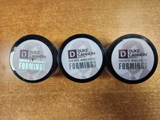 3 Pack: Duke Cannon News Anchor Forming Cream, 4 oz ea  Matte Finish  E13B
