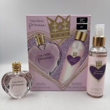 Vera Wang Princess 2pc Gift Set 1oz Eau De Toilette  4oz Body Mist Spray New