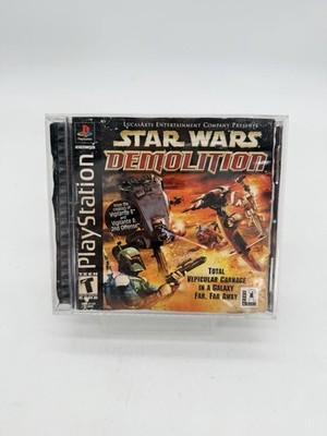 Star Wars: Demolition (PlayStation 1, 2000) PS1 CIB Complete