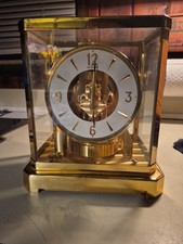 Vintage LeCoultre Atmos 528-8 Clock 264792 15 Jewel VXN Great Condition 