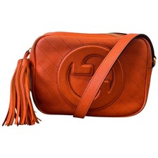 Gucci Women's Blondie Soho Cross Body Bag Orange