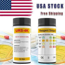 MERYDI-URS-4K Rapid Urine Test Strips for Urinalysis GIucose PH Protein Ketone