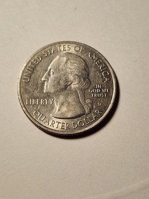 2015 D Quarter with Extra Stick That Is Easy Visible On The Reverse