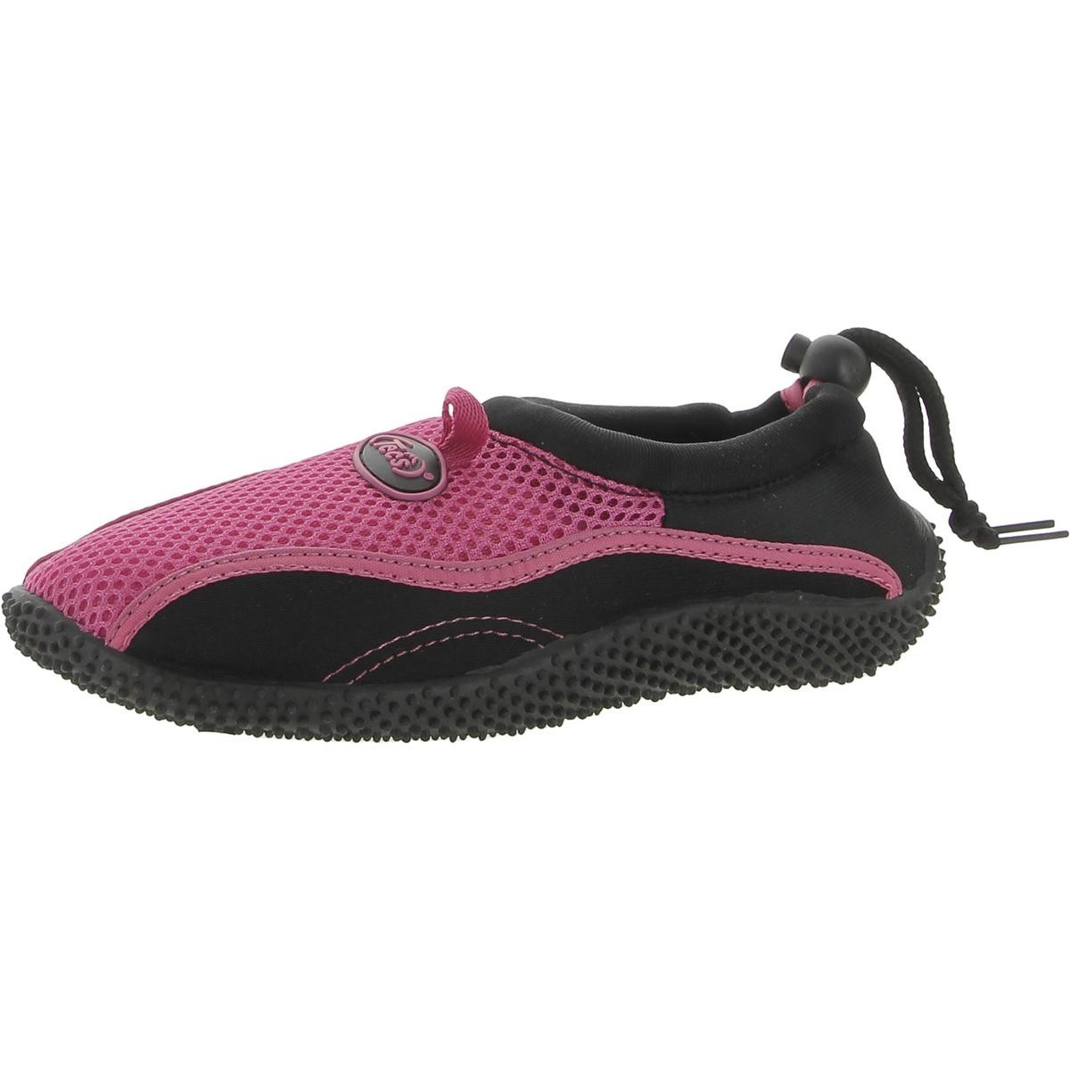 Женские водонепроницаемые туфли Tecs из черной сетки с цветными блоками Athletic 6 Medium (B, M) BHFO 4991