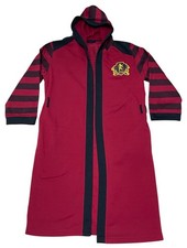 Harry Potter Quidditch Robe Unisex Size L/XL Gryffindor Pockets Hooded No Belt