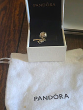 Pandora Silver Baseball Glove And Bat Danglin...