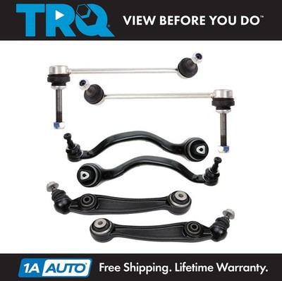 TRQ Front Lower Control Arms Links 6pc Kit Fits 2014-2018 BMW X5 2015-2019 X6