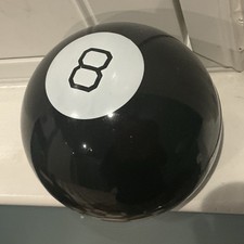 Magic 8 Ball Fortune-Telling Toy, Black, 2264DP1, for Ages 8-11 Years