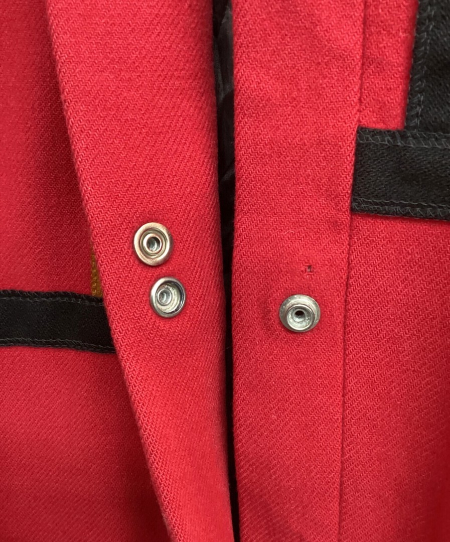 INTERNATIONAL SCENE Patchwork Design Jacket Red S… - image 6