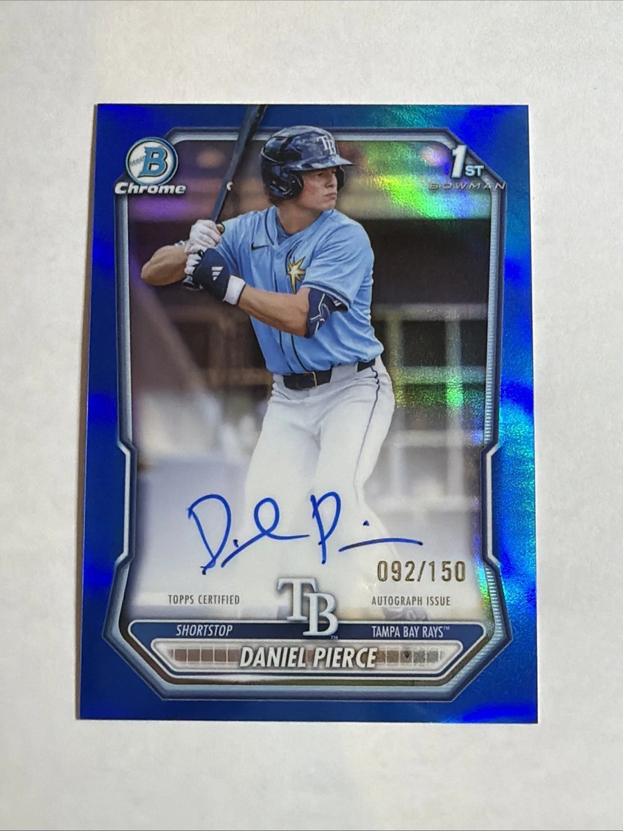 Bowman Tampa Bay Rays Baseball Autographed Sports Trading Cards