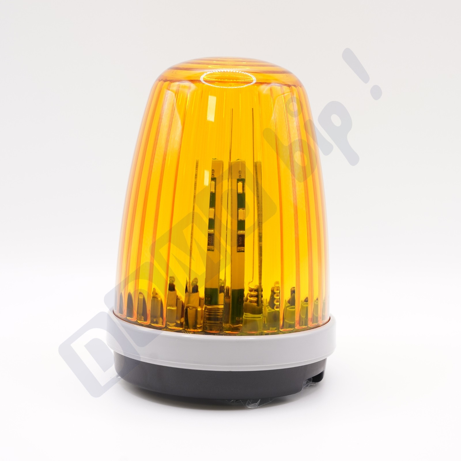 Clignotant universel pour portail motorisé compatible 12V 24V 230V avec antenne intégrée